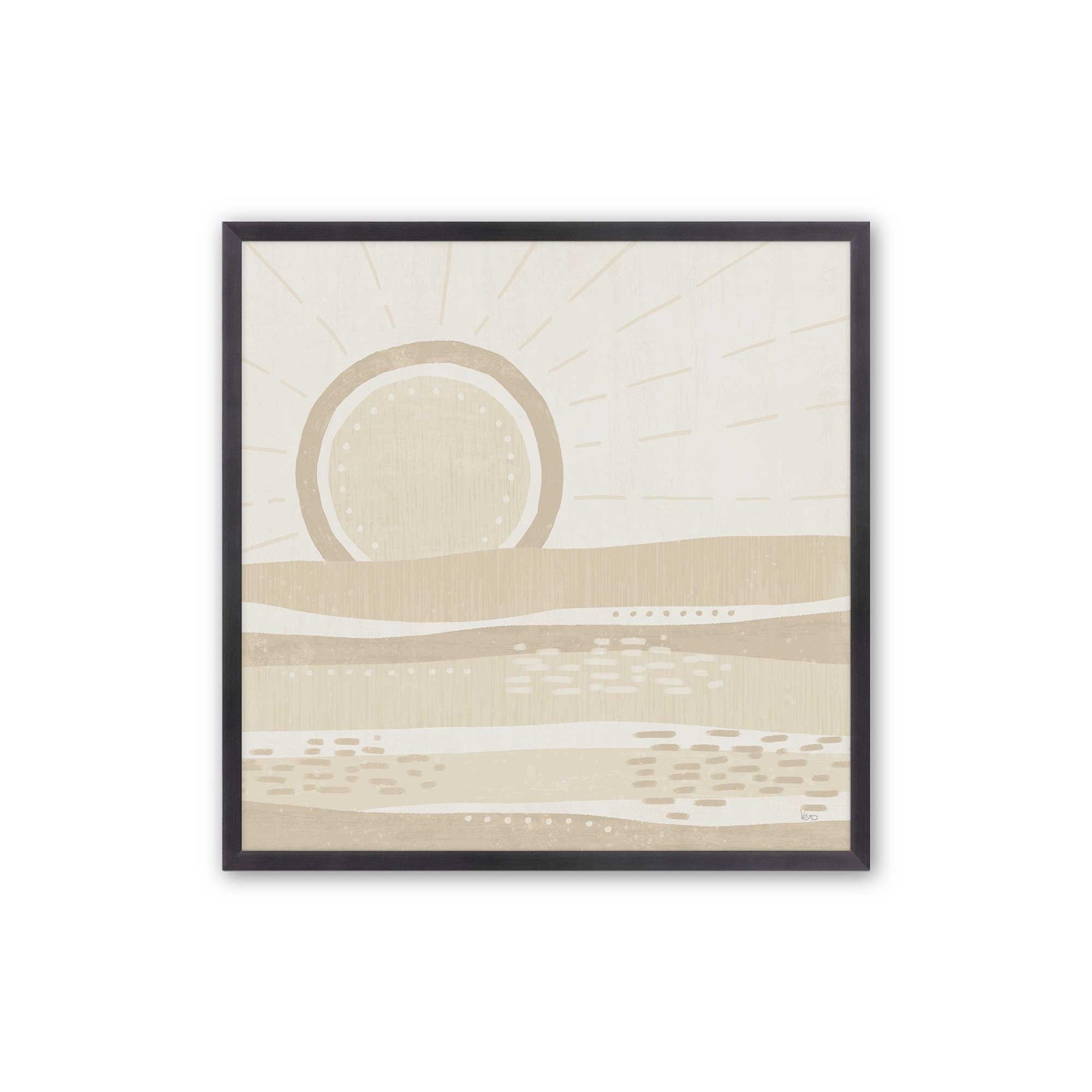 [Color:Weathered Zinc], Picture of art in a Weathered Zinc frame