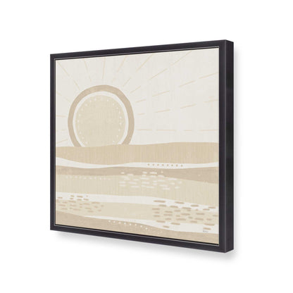 [Color:Weathered Zinc], Picture of art in a Weathered Zinc frame at an angle