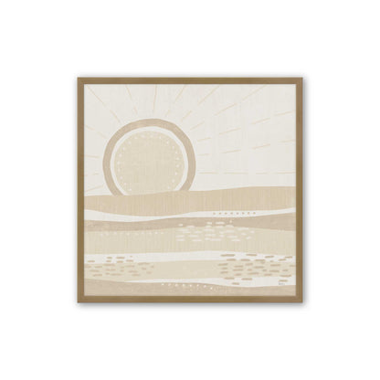 [Color:Brushed Gold], Picture of art in a Brushed Gold frame