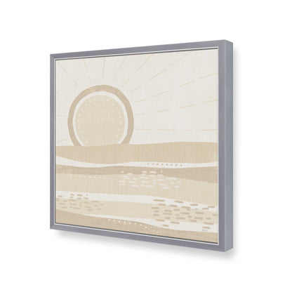 [Color:Polished Chrome], Picture of art in a Polished Chrome frame at an angle