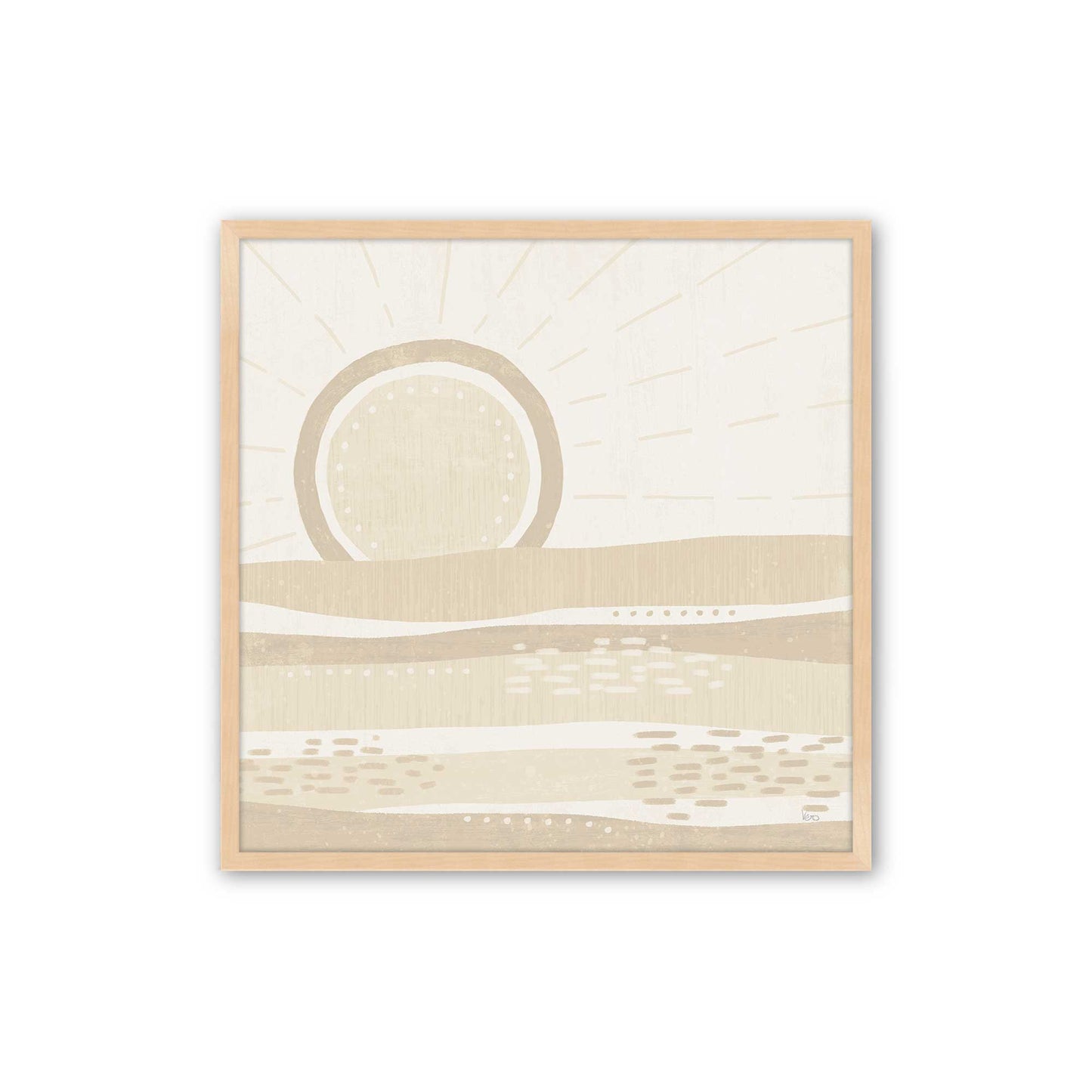 [Color:Raw Maple], Picture of art in a Raw Maple frame