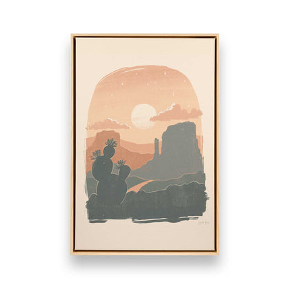 [Color:American Maple], Picture of art in a American Maple frame