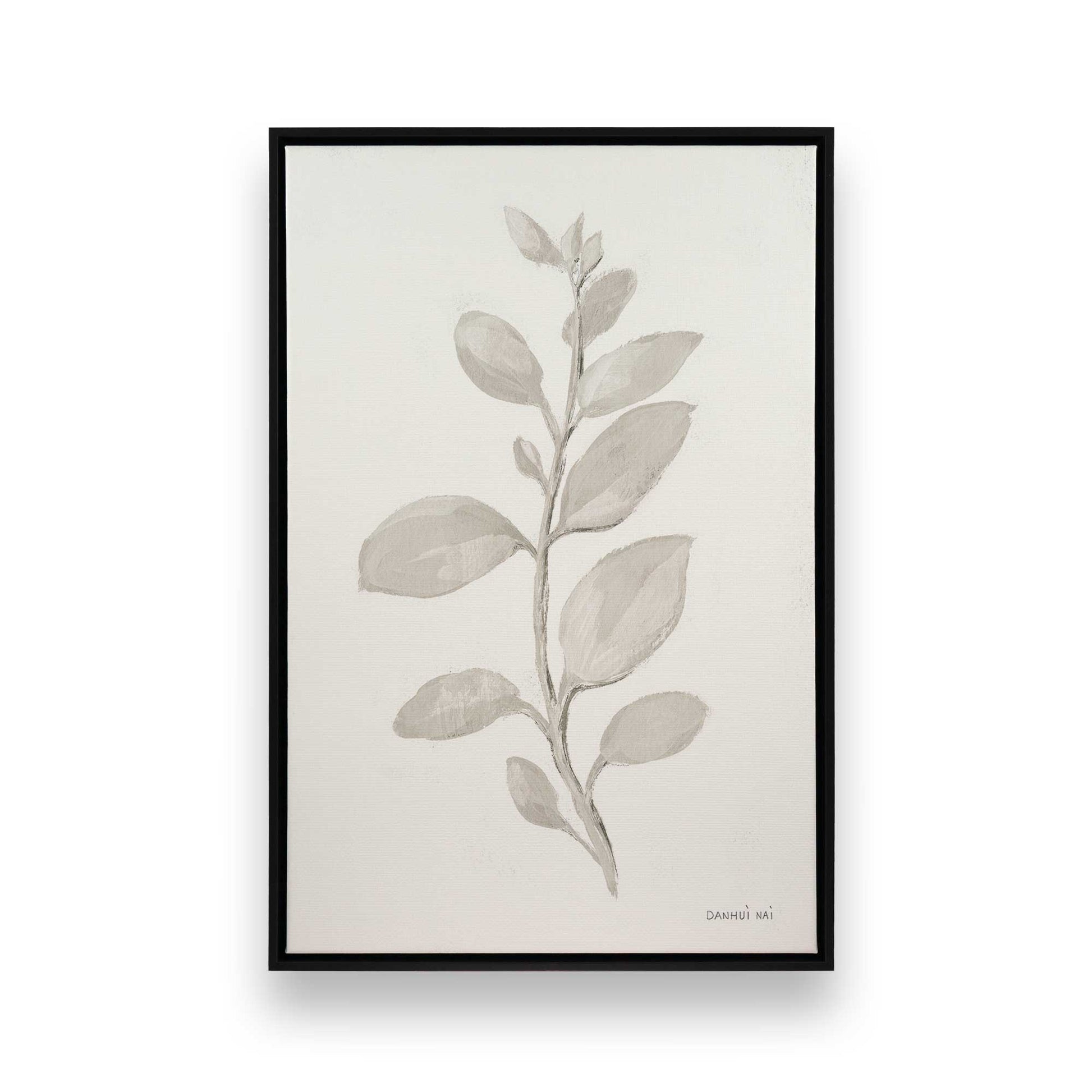 [Color:Satin Black], Picture of art in a Satin Black frame