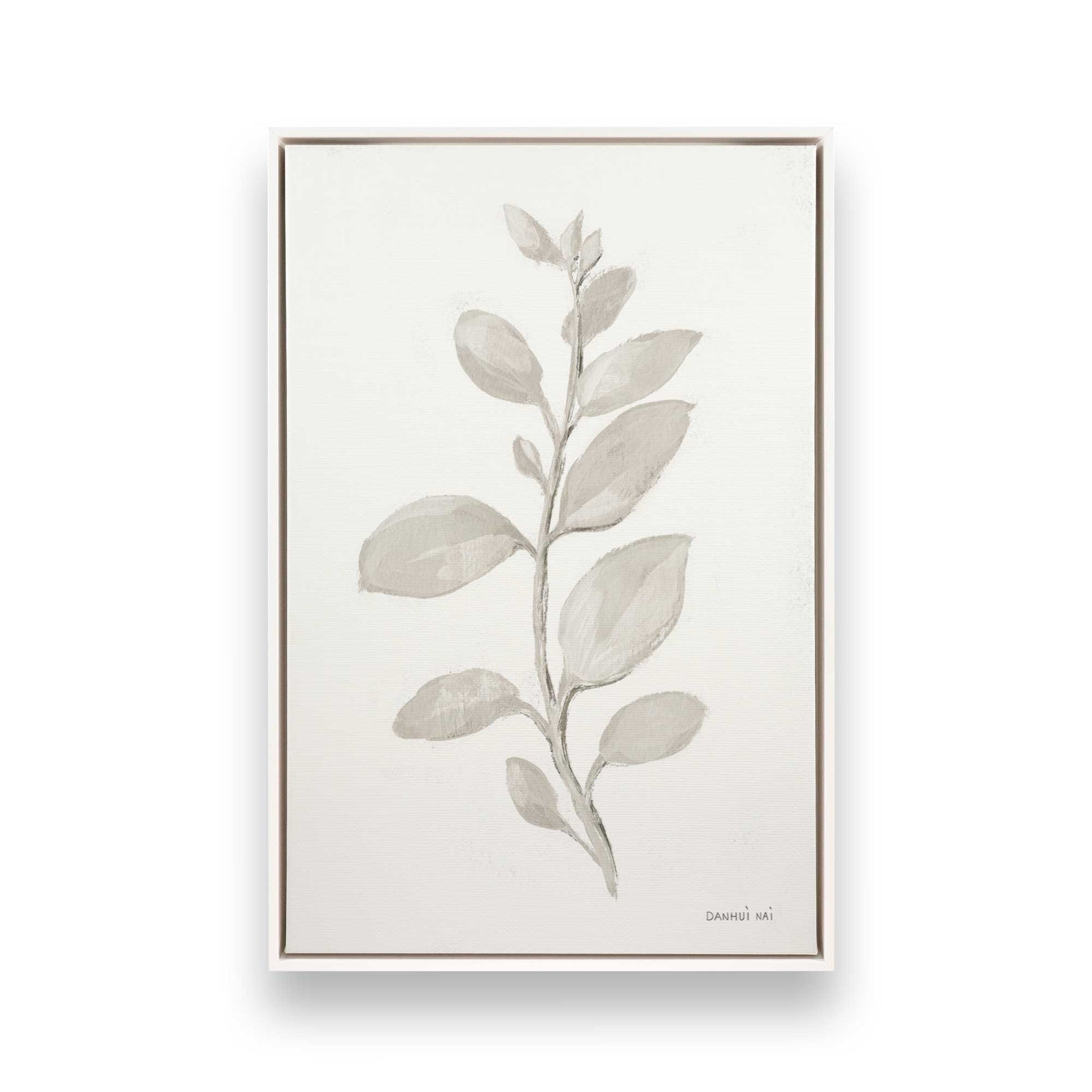 [Color:Opaque White], Picture of art in a White frame