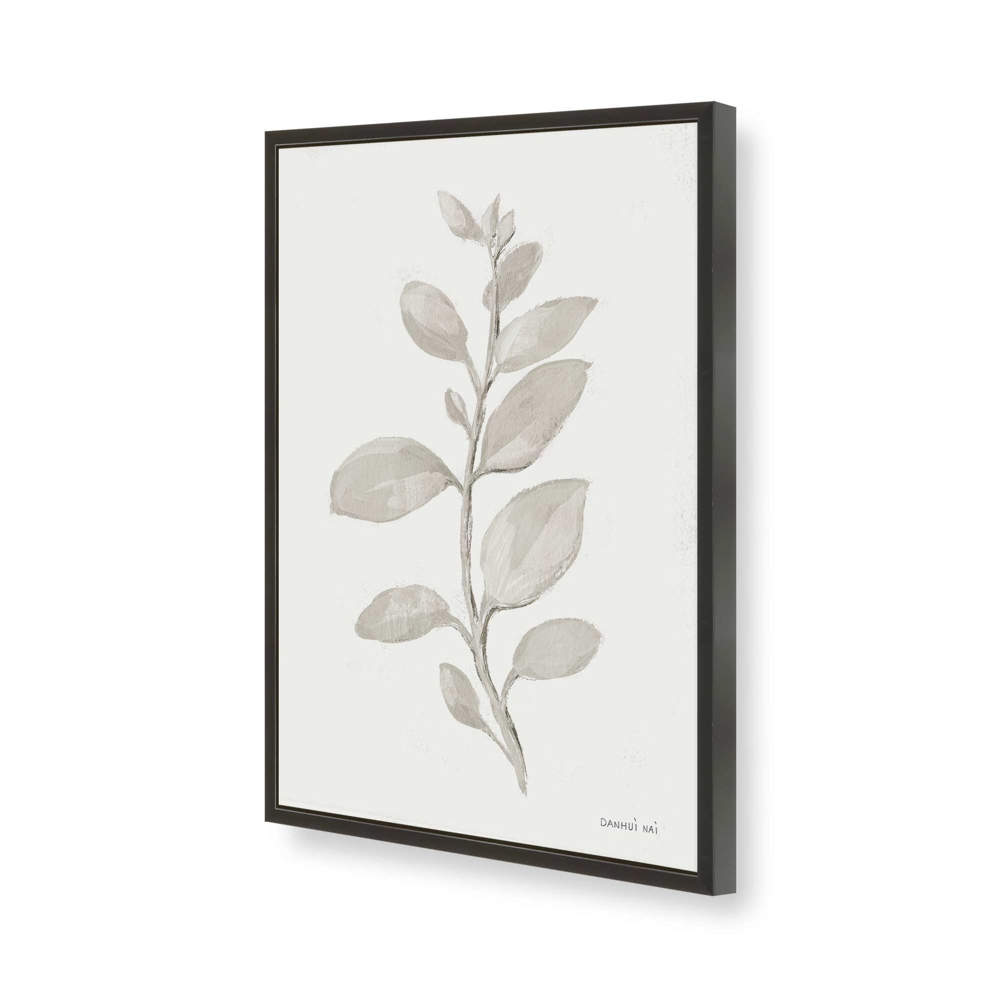 [Color:Satin Black], Picture of art in a Satin Black frame of the corner
