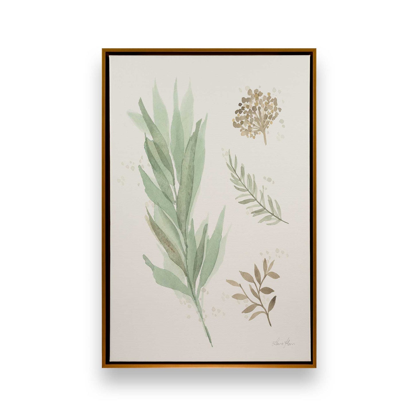 [Color:Polished Gold], Picture of art in a Polished Gold frame