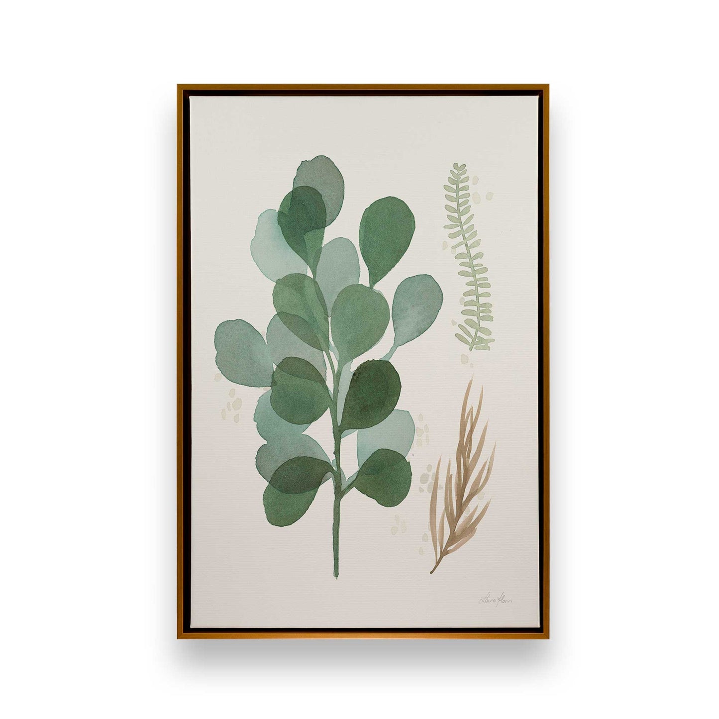 [Color:Polished Gold], Picture of art in a Polished Gold frame