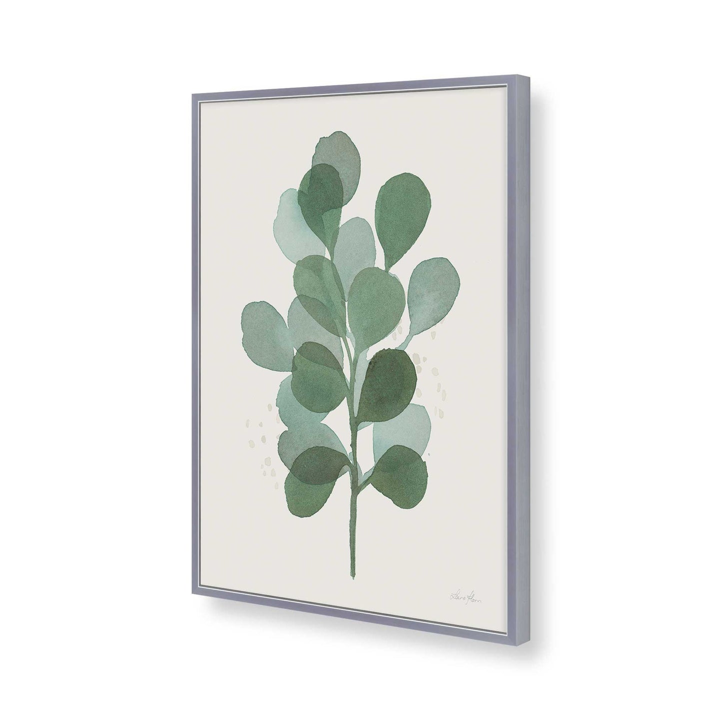 [Color:Polished Chrome], Picture of art in a Polished Chrome frame of the corner