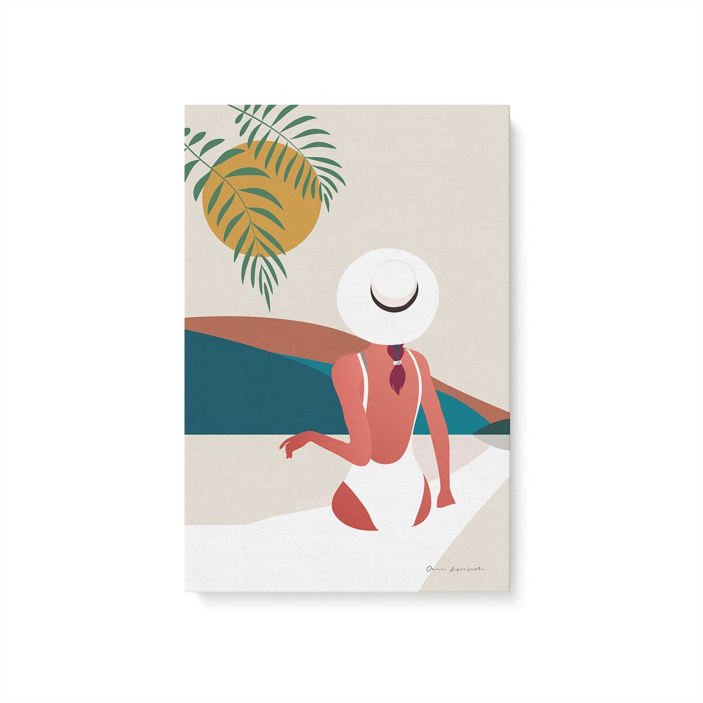 [Color:Stretched Canvas], Picture of art