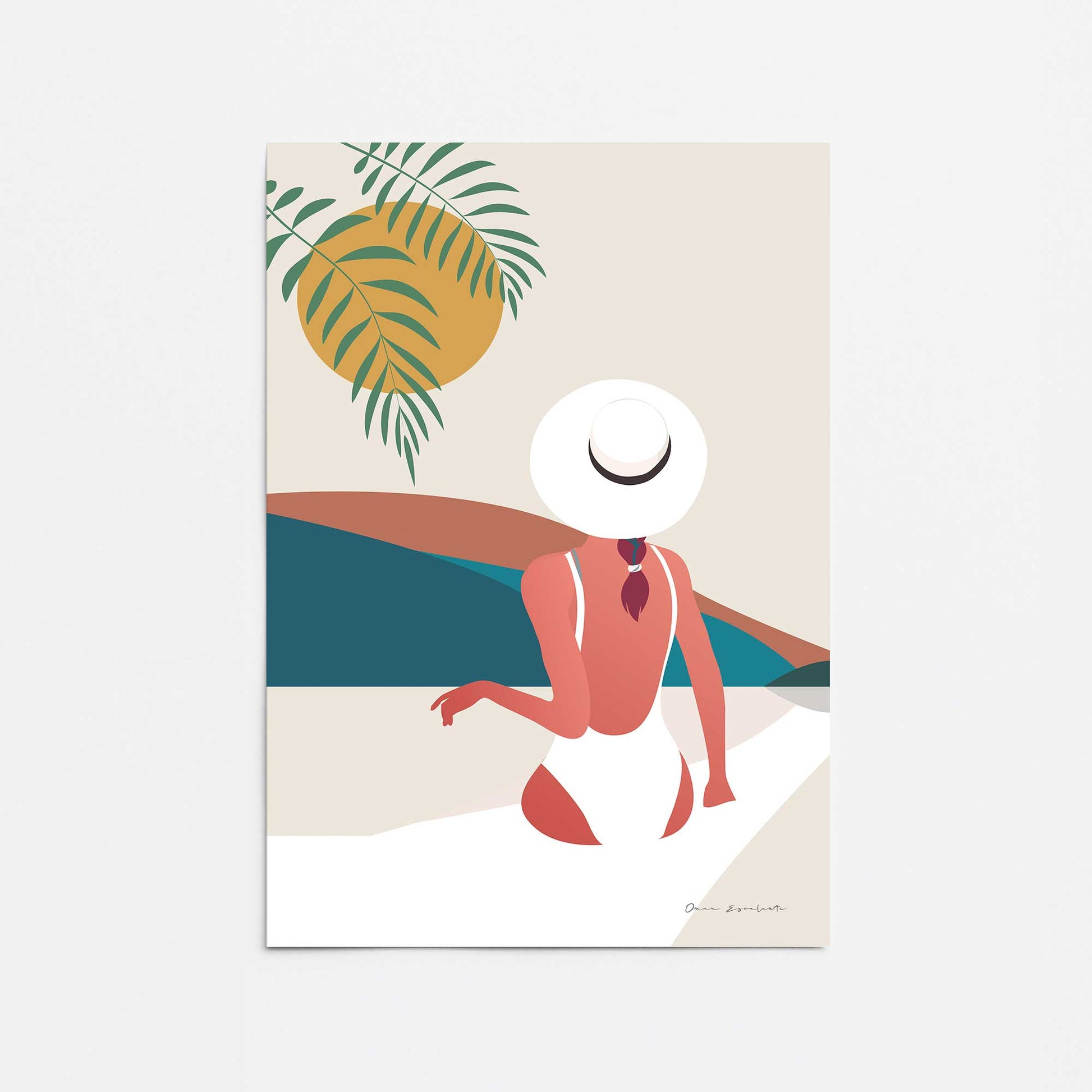 [color:Rolled Print], Picture of close up of art