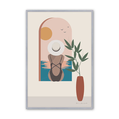 [Color:Polished Chrome], Picture of art in a Polished Chrome frame