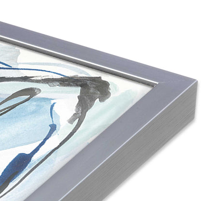 [Color:Polished Chrome], Picture of art in a Polished Chrome frame of the corner