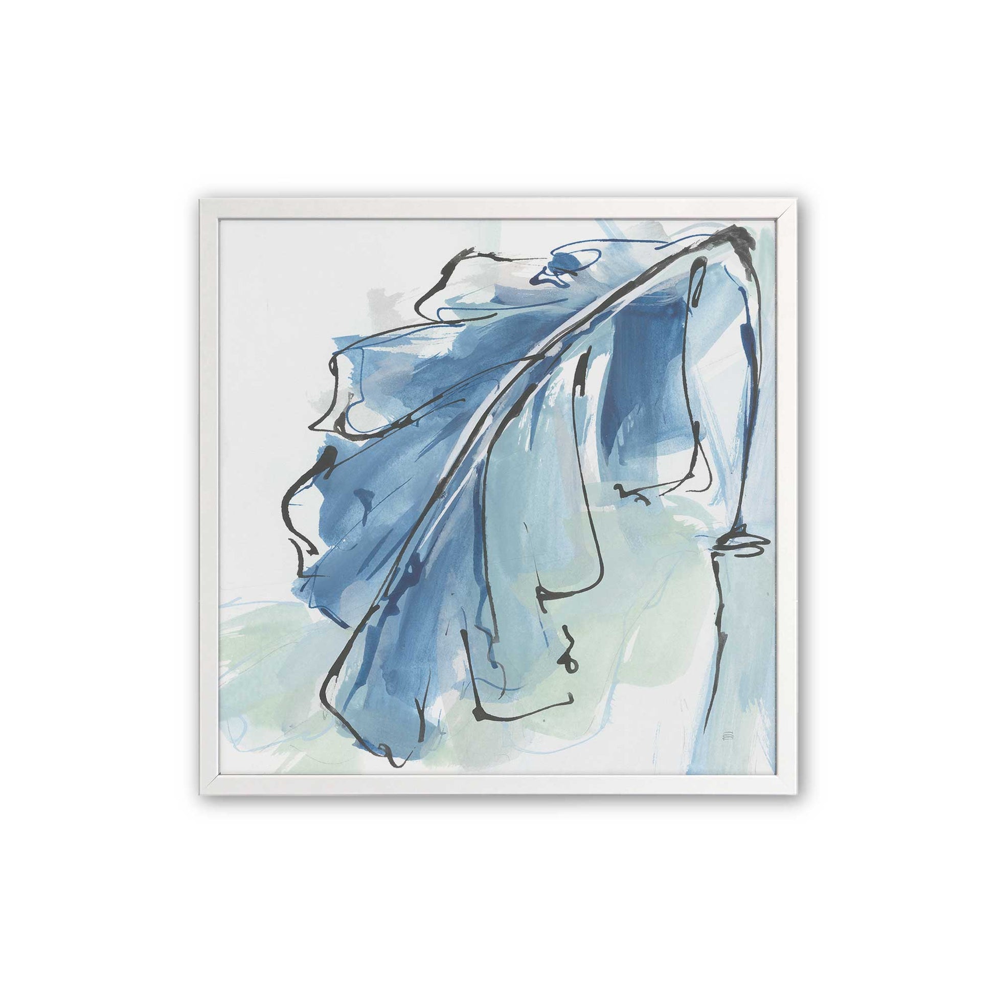 [Color:Opaque White], Picture of art in a Opaque White frame