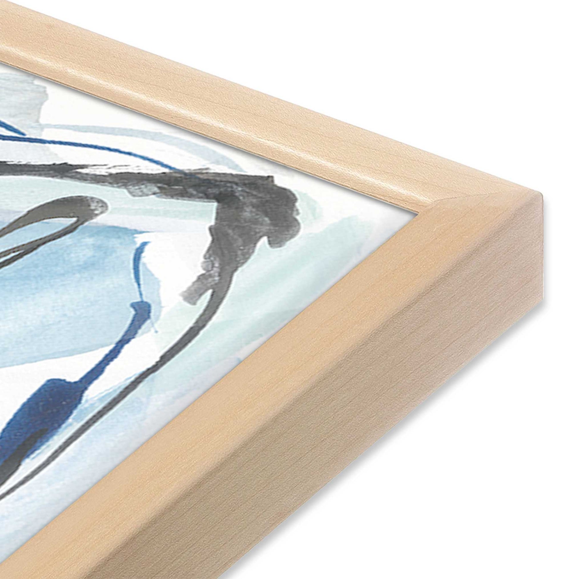 [Color:Raw Maple], Picture of art in a Raw Maple frame of the corner