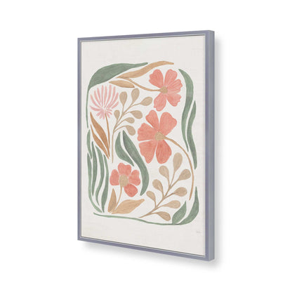 [Color:Polished Chrome], Picture of art in a Polished Chrome frame of the corner