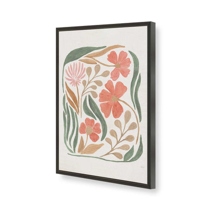 [Color:Satin Black], Picture of art in a Satin Black frame of the corner