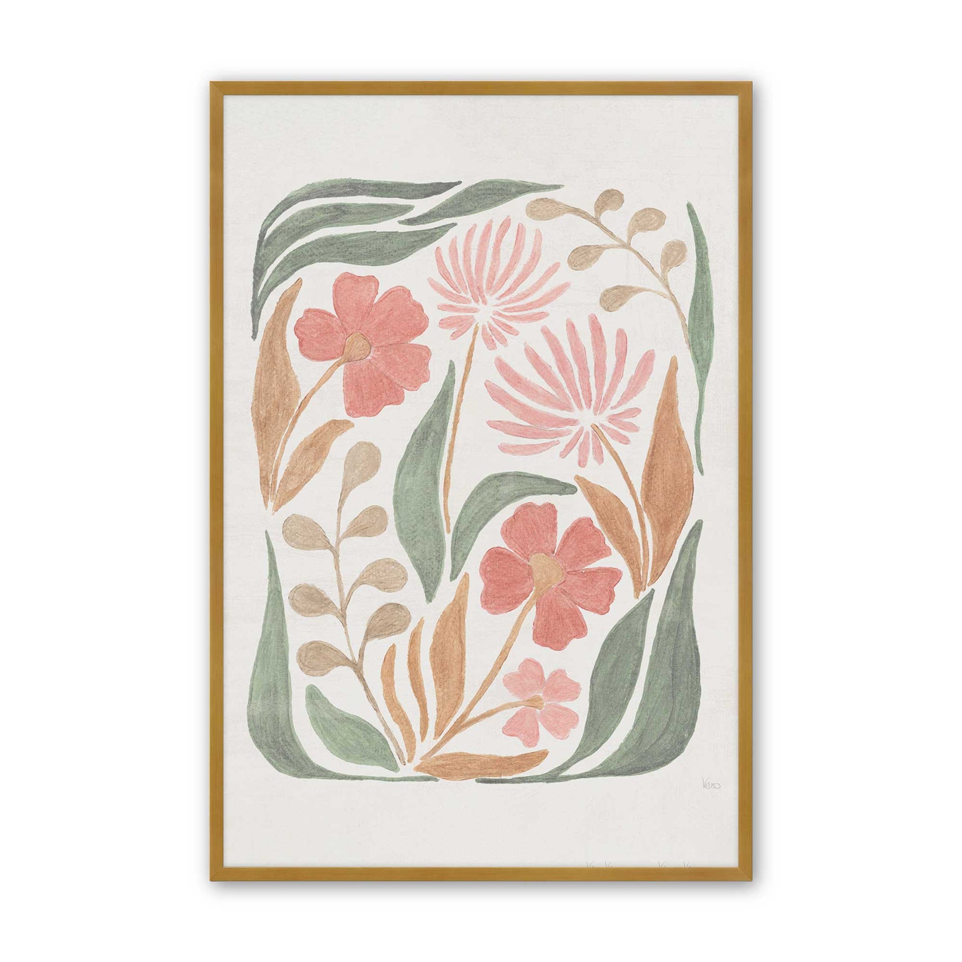 [Color:Polished Gold], Picture of art in a Polished Gold frame