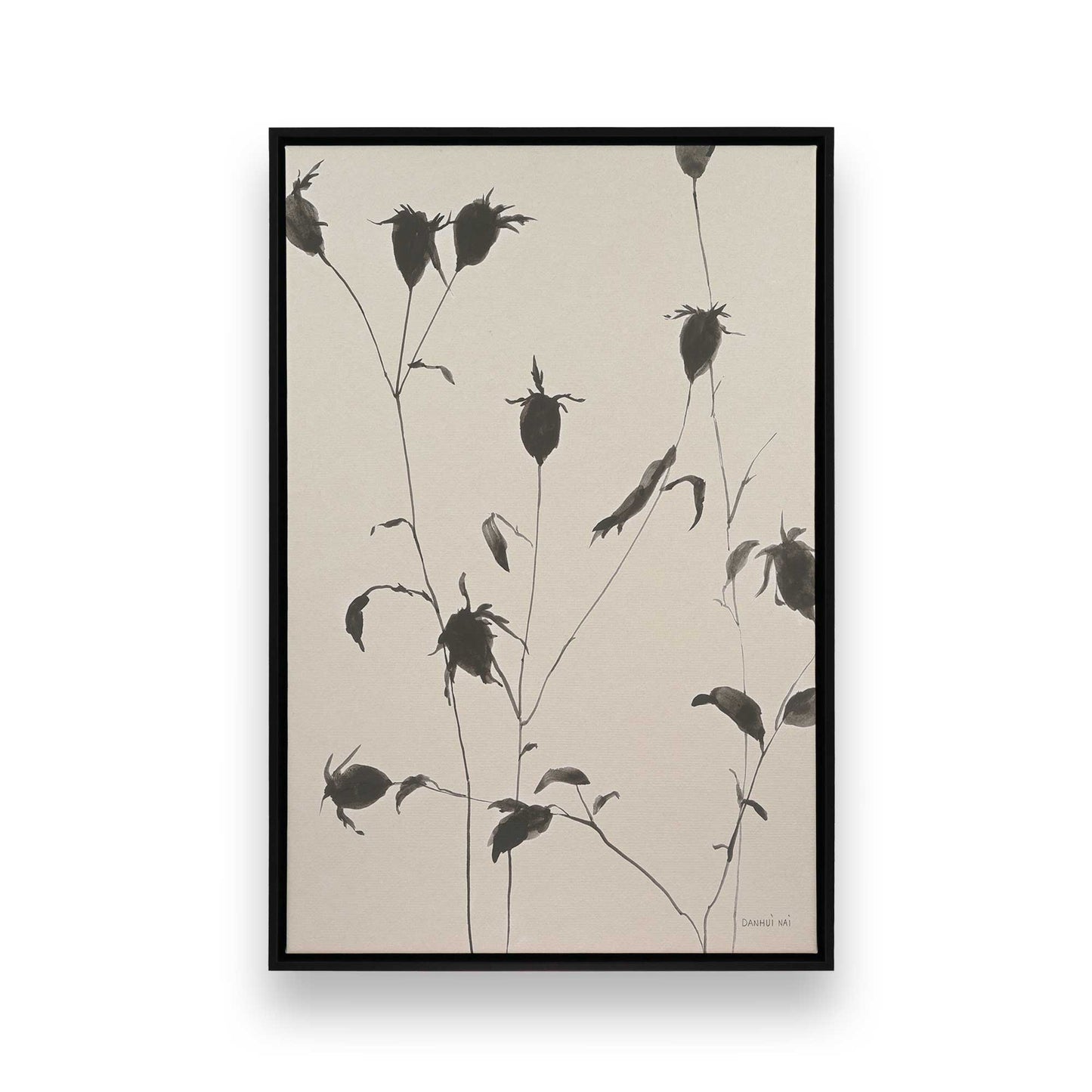 [Color:Satin Black], Picture of art in a Satin Black frame