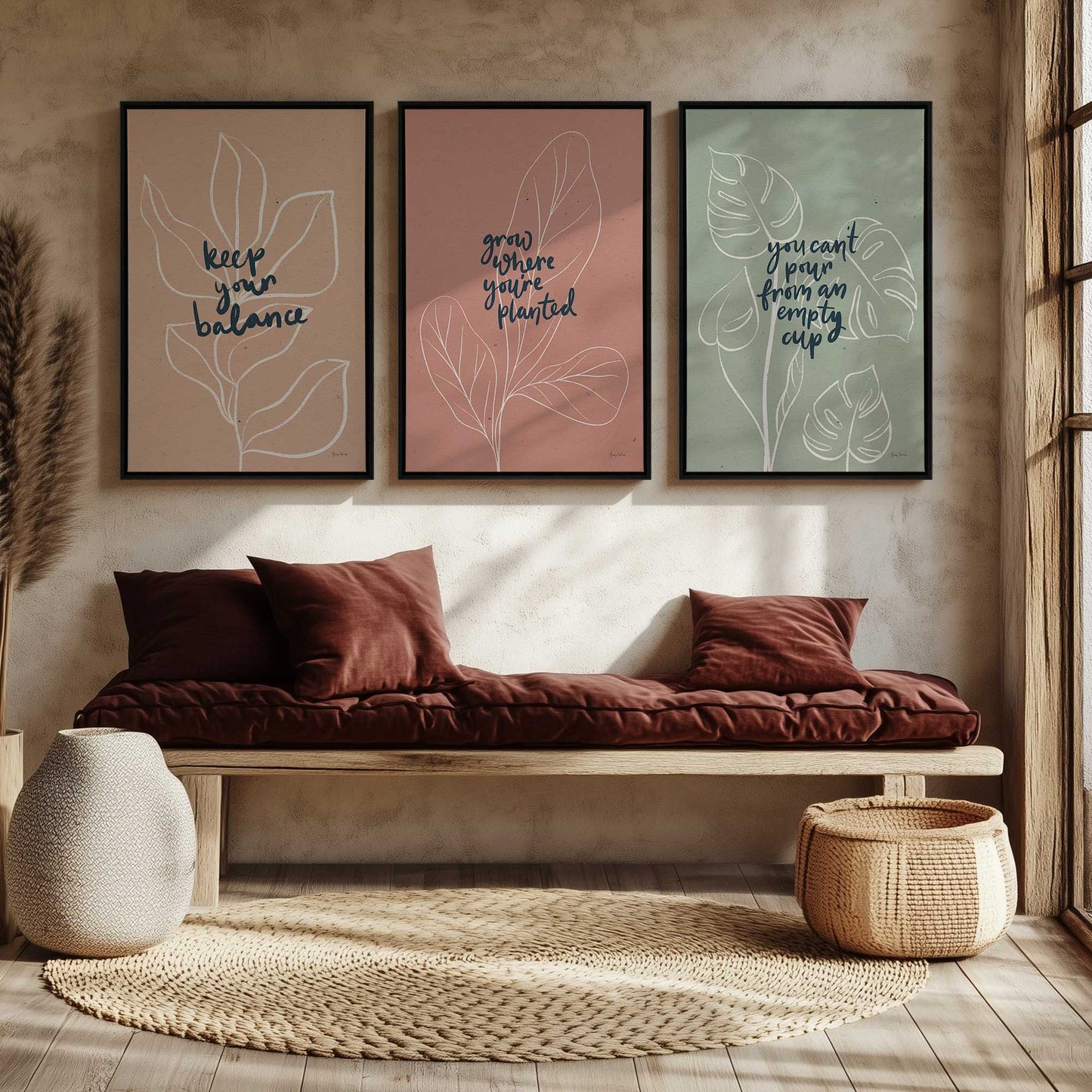 [Color:American Maple], Picture of art in a American Maple frame