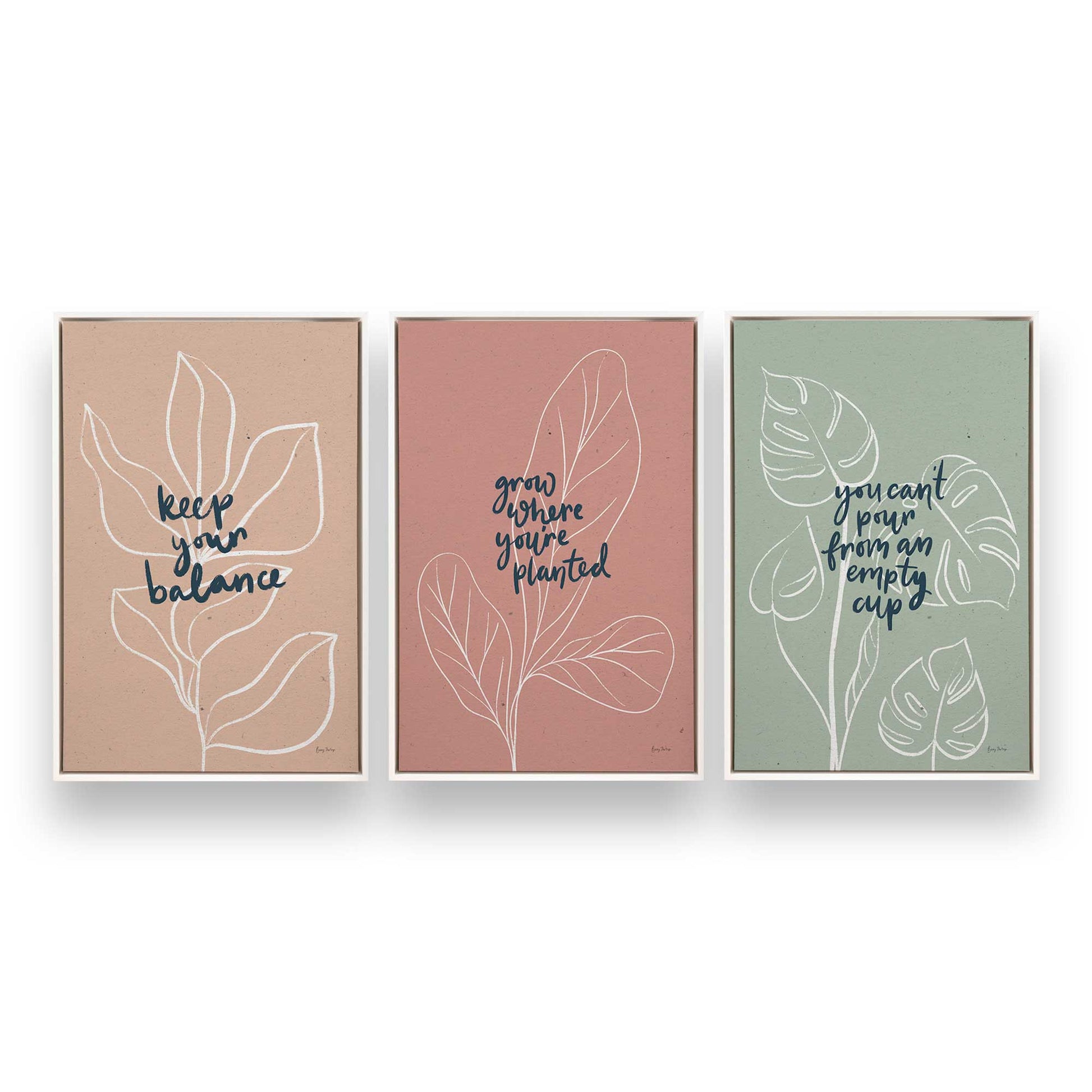 [Color:Opaque White], Picture of art in a White frame