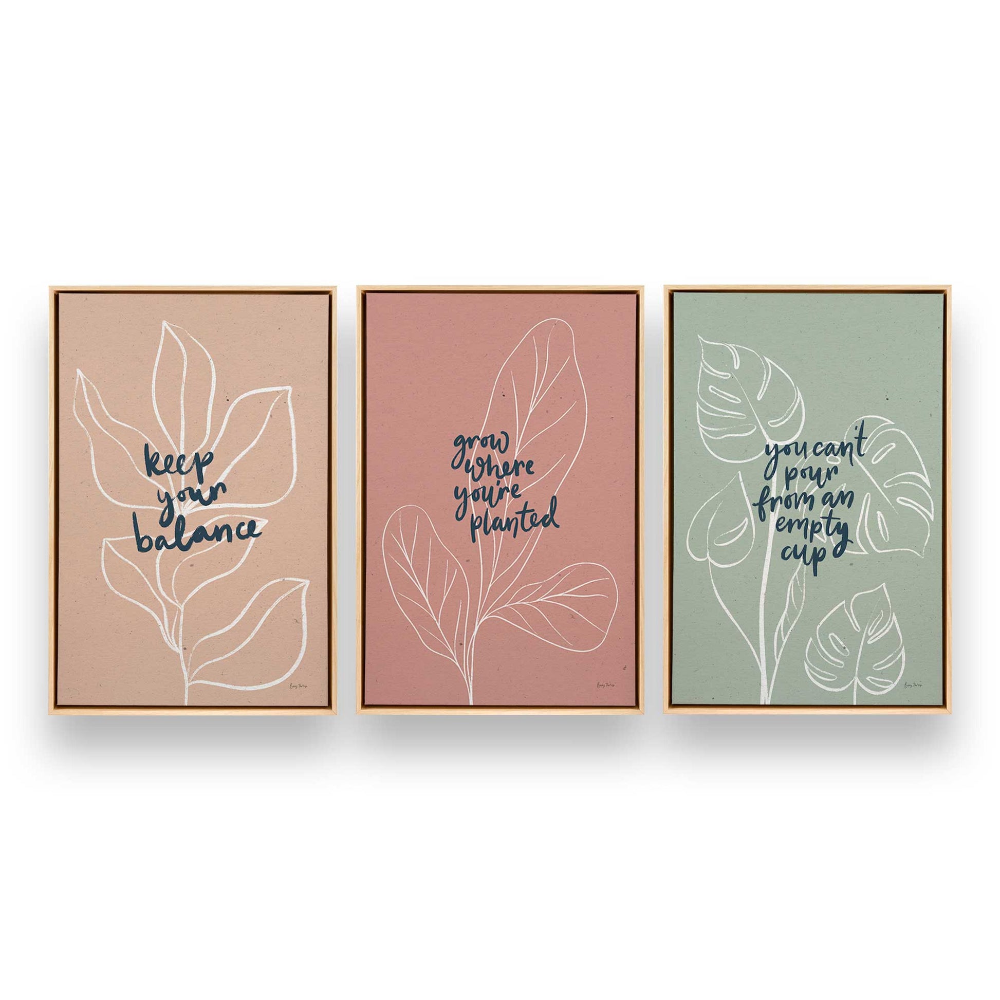 [Color:American Maple], Picture of art in a American Maple frame