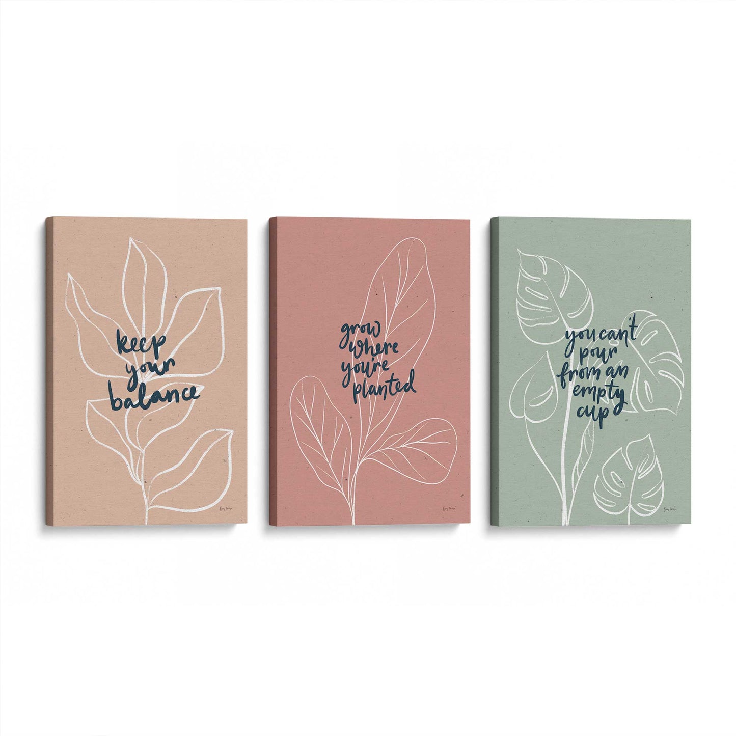 [Color:Stretched Canvas], Picture of art at an angle