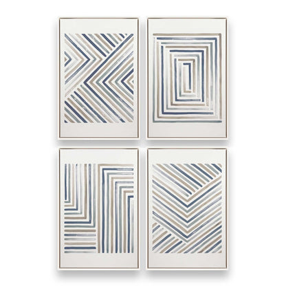 [Color:Opaque White], Picture of art in a White frame