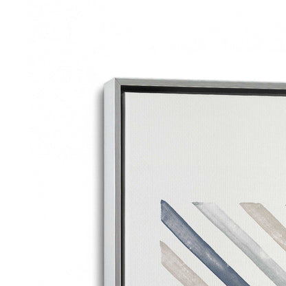 [Color:Polished Chrome], Picture of art in a Polished Chrome frame at an angle