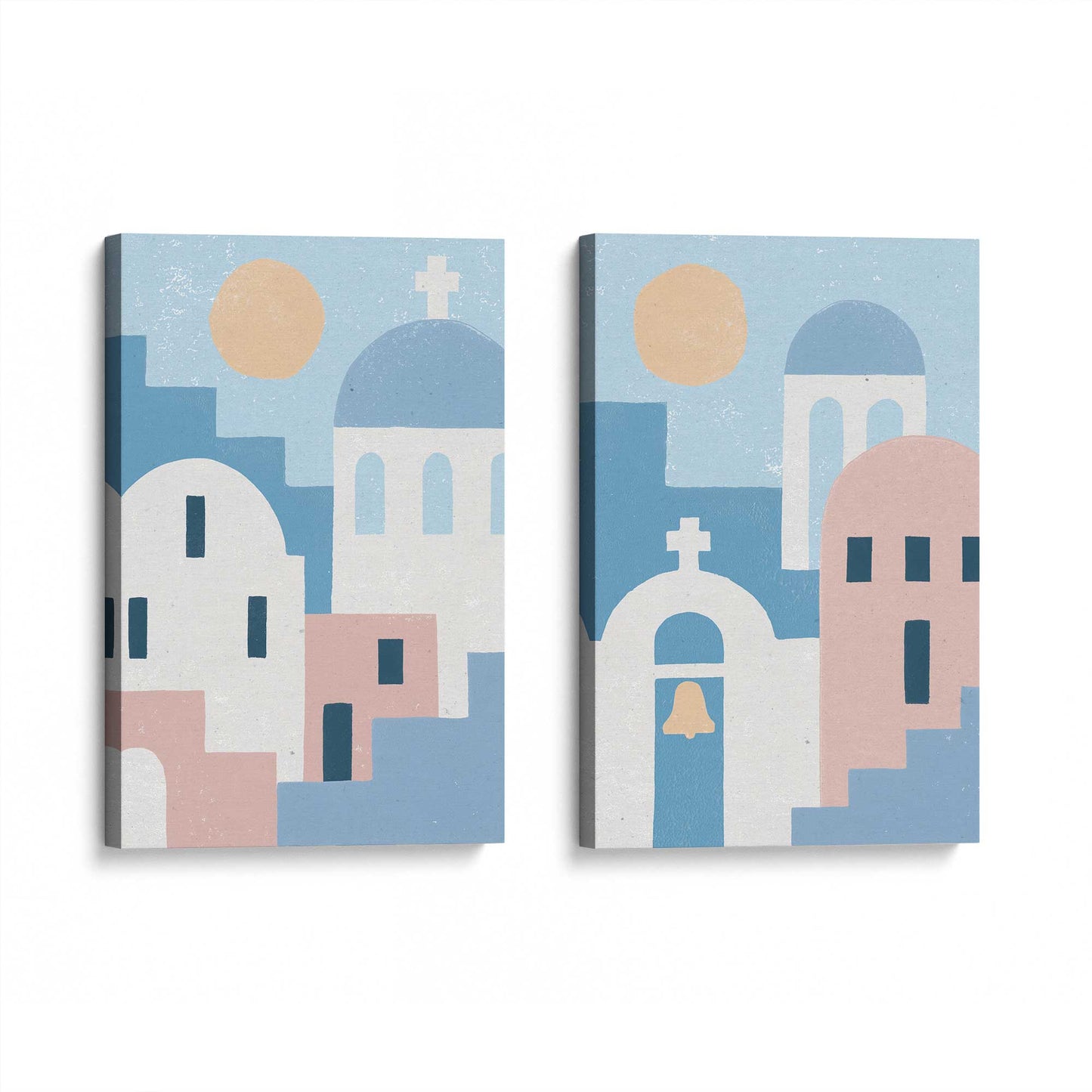 [Color:Stretched Canvas], Picture of art at an angle