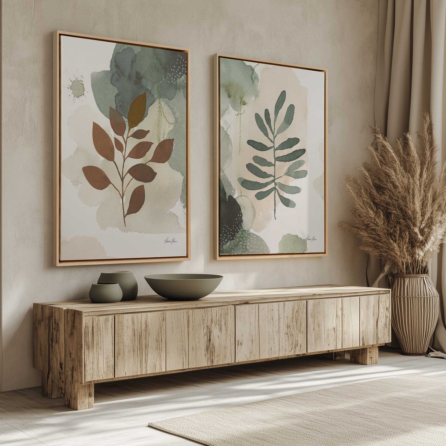 [Color:American Maple], Picture of art in a American Maple frame