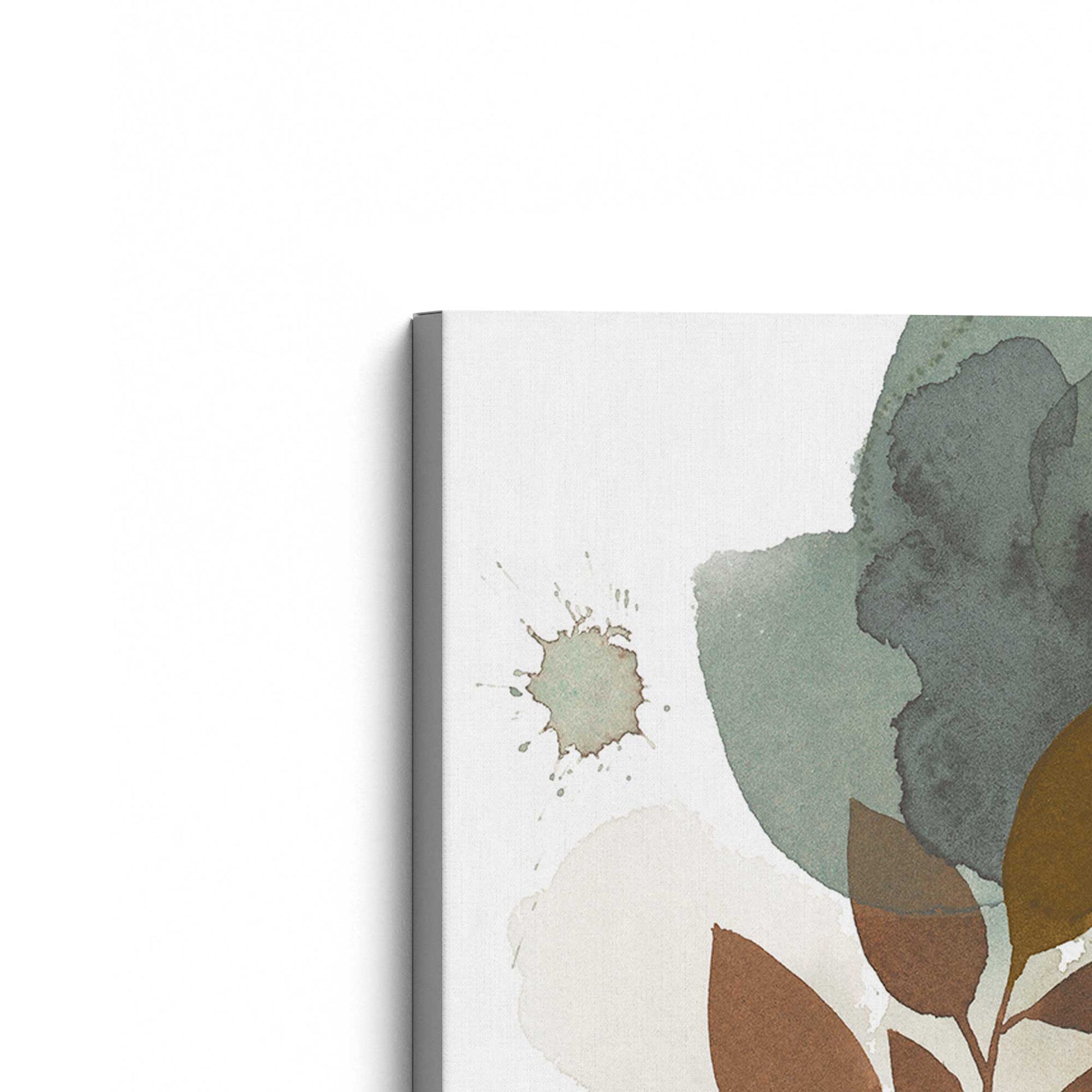 [Color:Stretched Canvas], Picture of the corner of the art