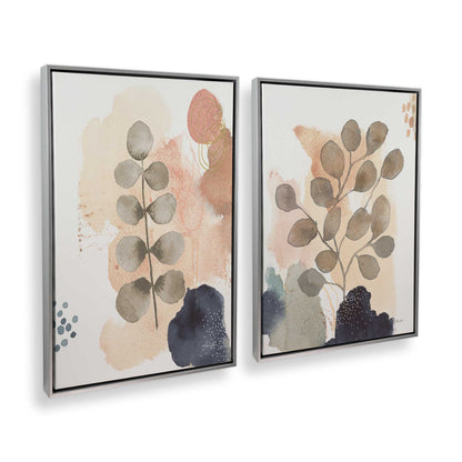 [Color:Polished Chrome], Picture of art in a Polished Chrome frame at an angle