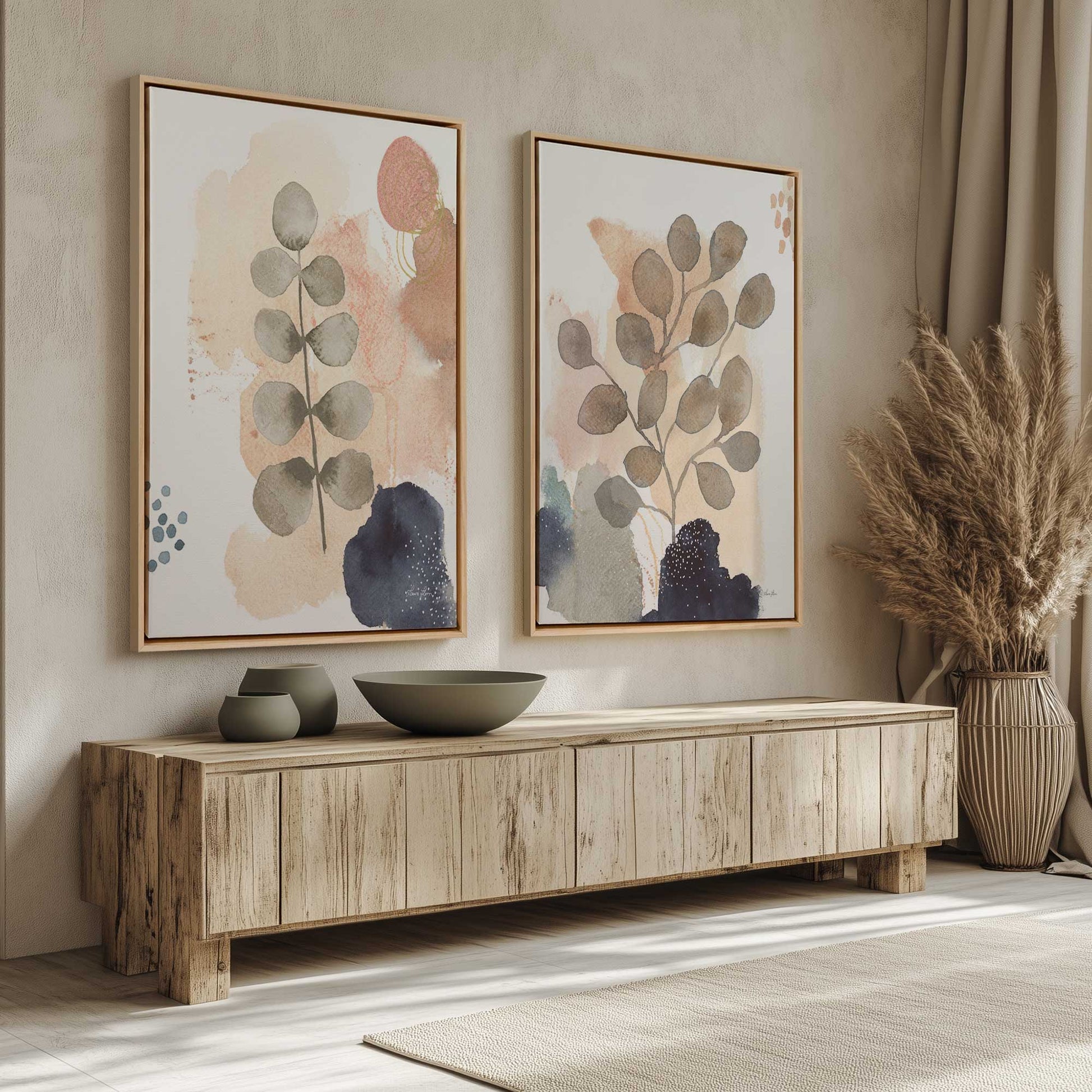 [Color:American Maple], Picture of art in a American Maple frame