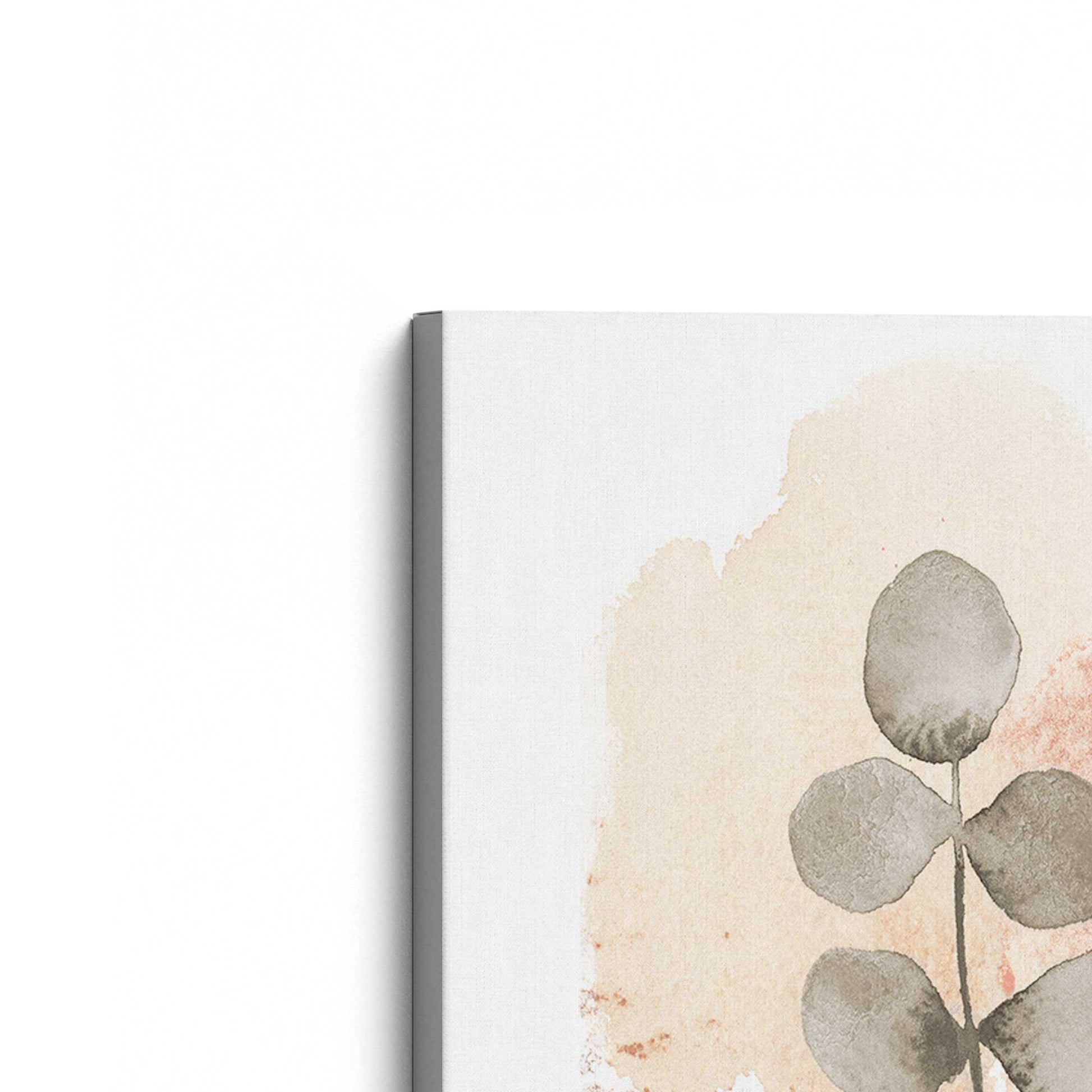 [Color:Stretched Canvas], Picture of the corner of the art