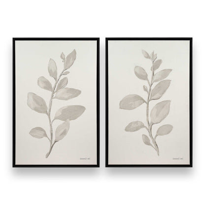 [Color:Satin Black], Picture of art in a Satin Black frame