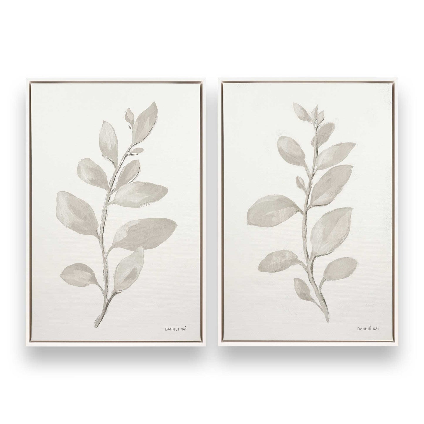 [Color:Opaque White], Picture of art in a White frame