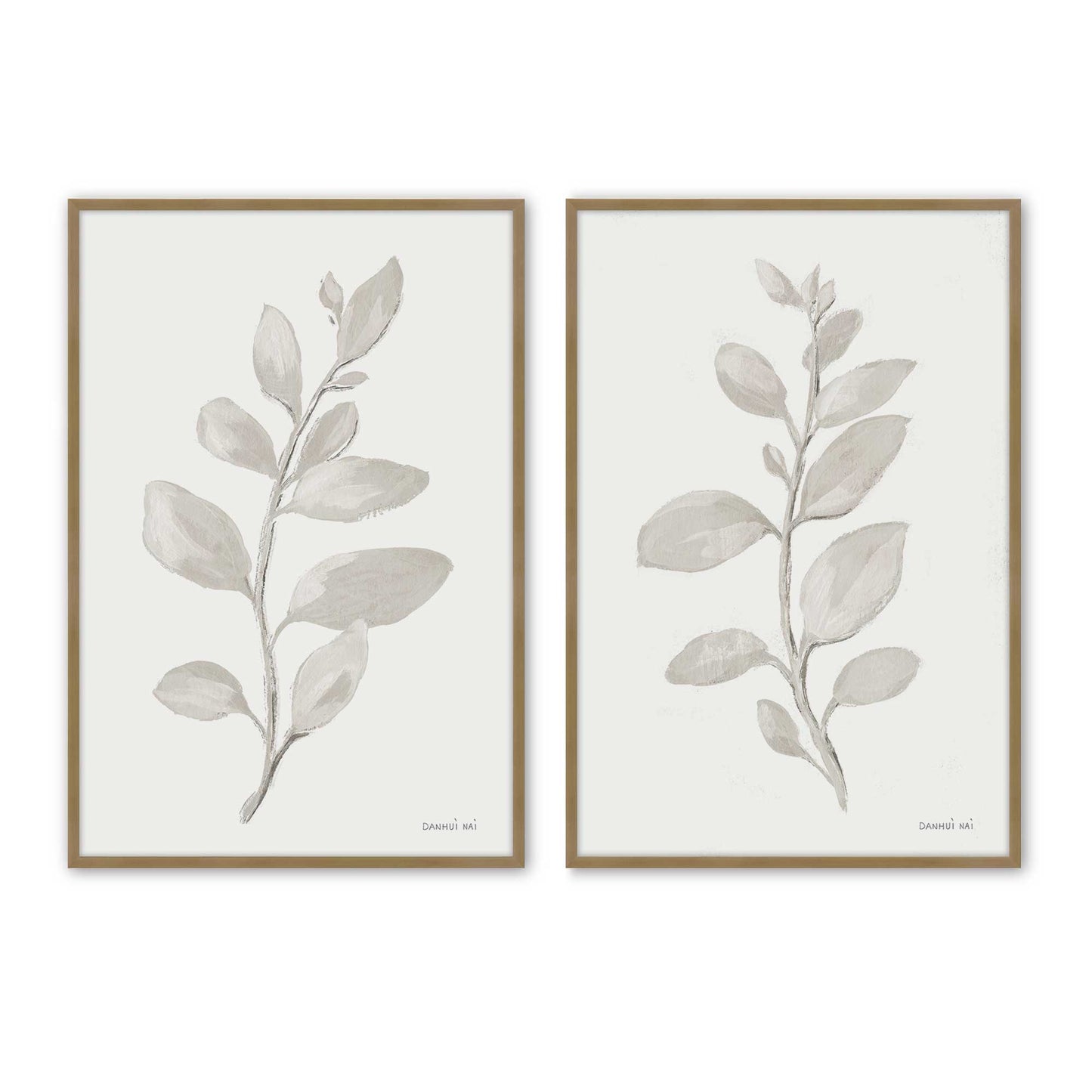 [Color:Brushed Gold], Picture of art in a Brushed Gold frame