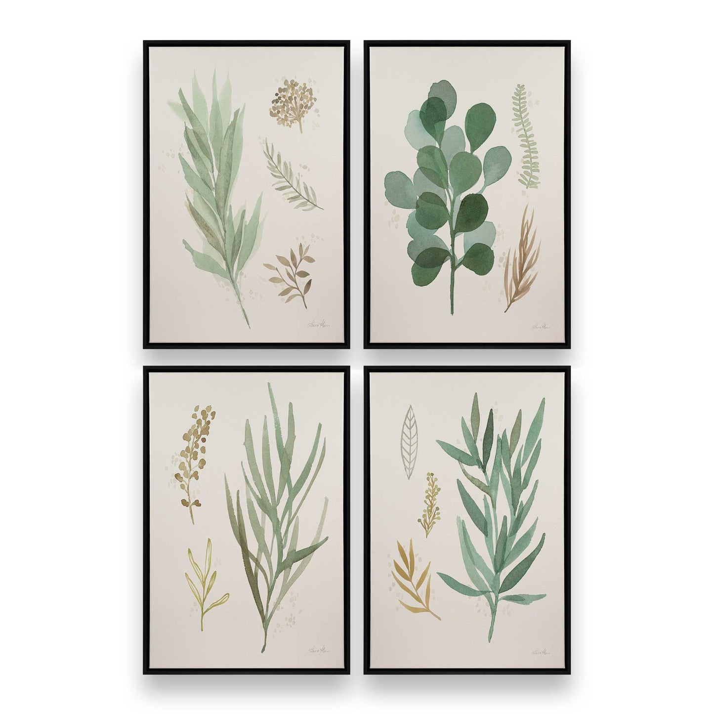 [Color:Satin Black], Picture of art in a Satin Black frame