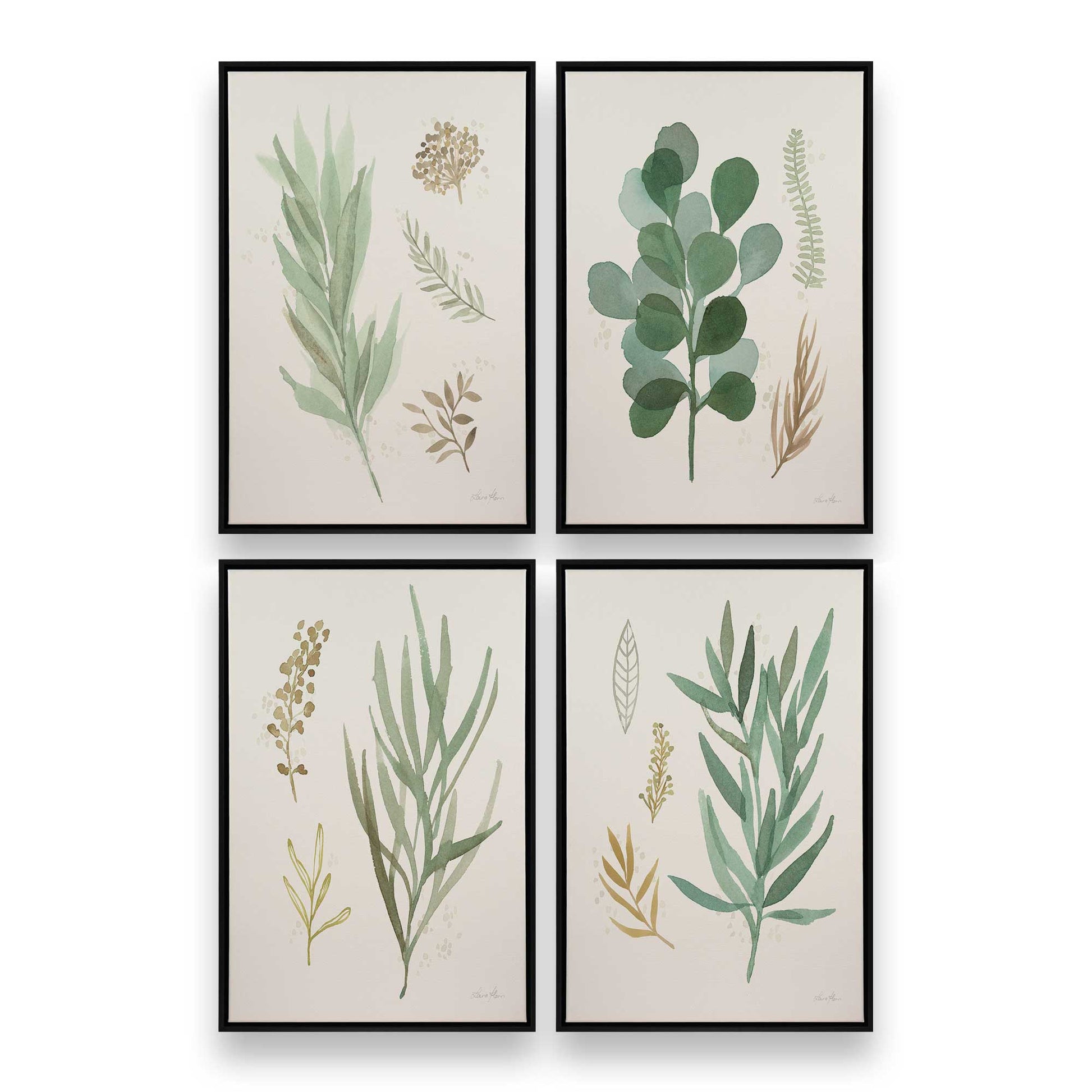 [Color:Satin Black], Picture of art in a Satin Black frame