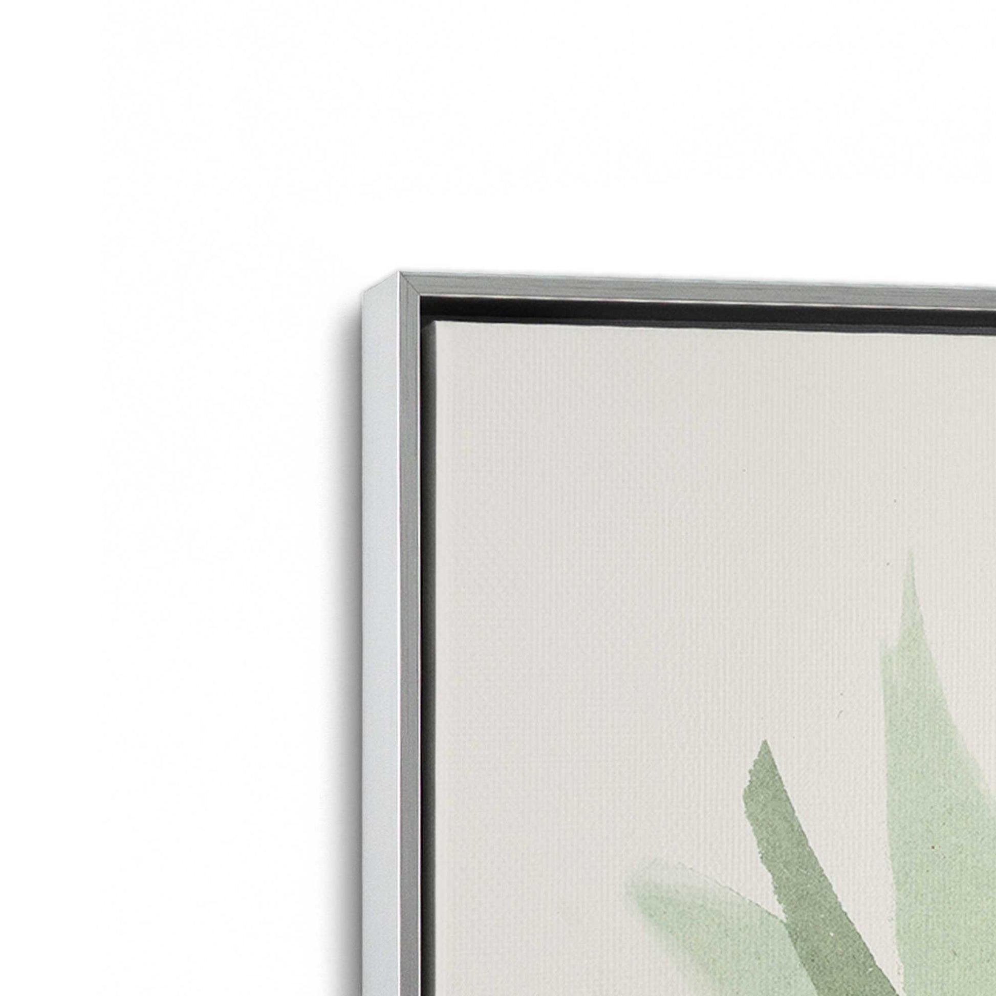 [Color:Polished Chrome], Picture of art in a Polished Chrome frame at an angle