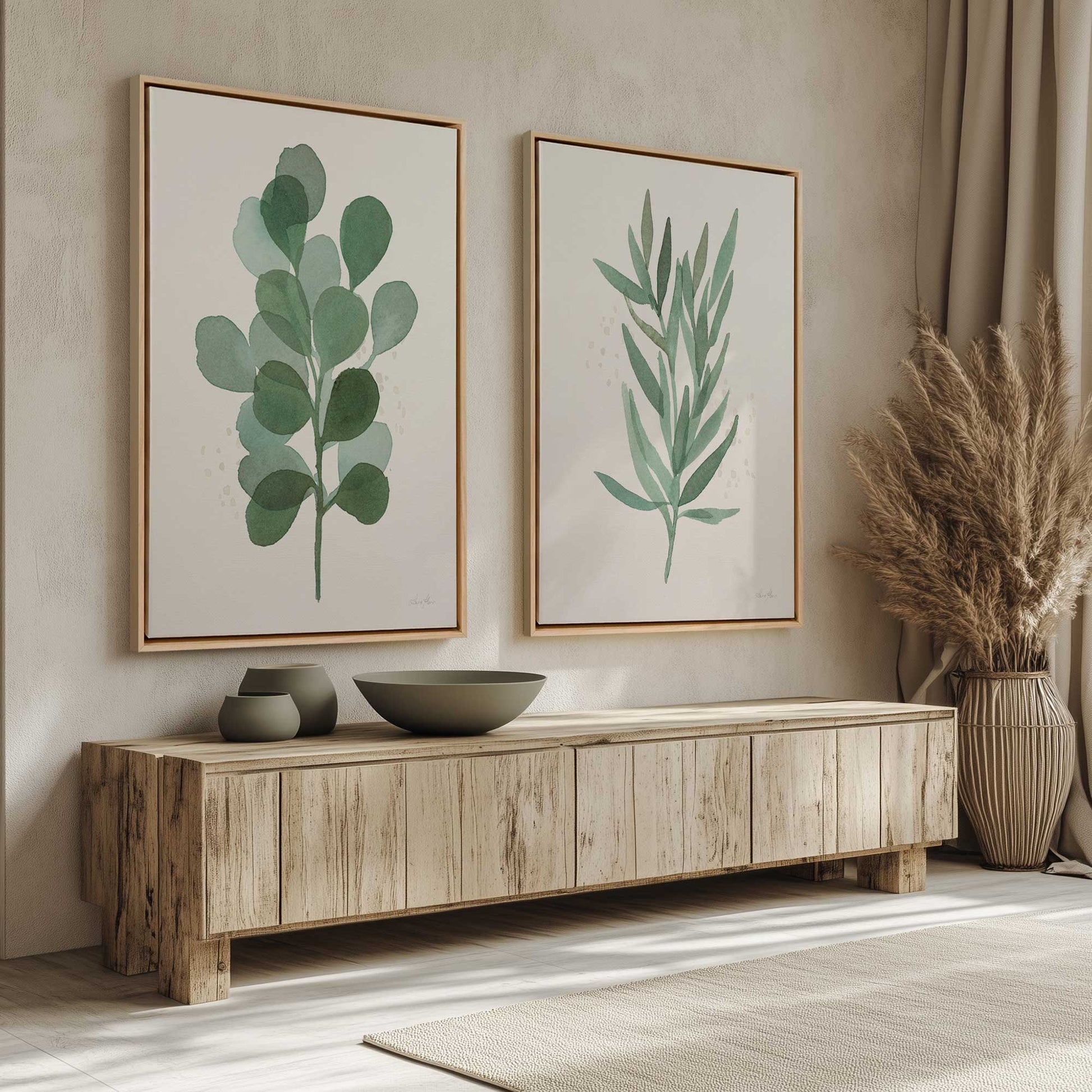 [Color:American Maple], Picture of art in a American Maple frame