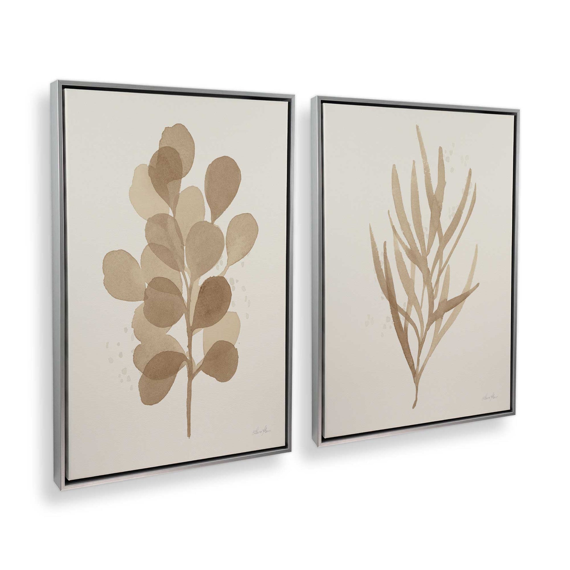 [Color:Polished Chrome], Picture of art in a Polished Chrome frame at an angle