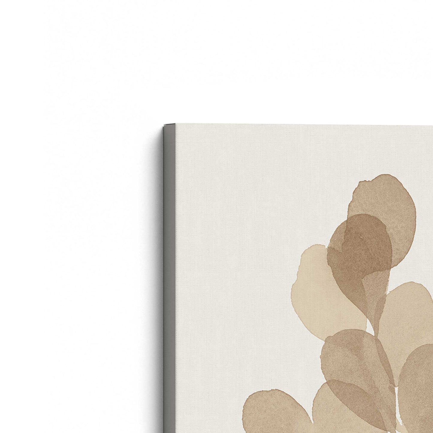 [Color:Stretched Canvas], Picture of the corner of the art