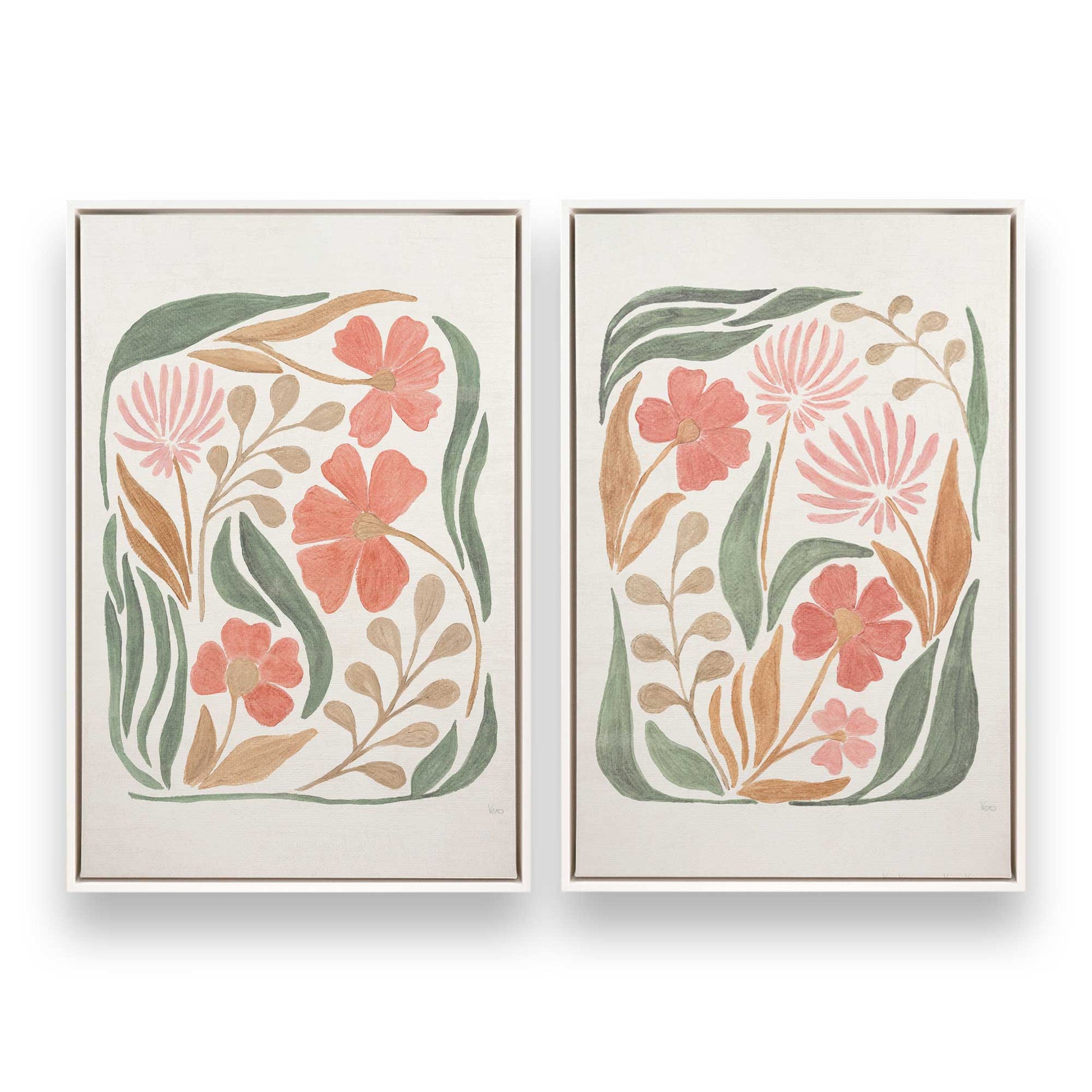 [Color:Opaque White], Picture of art in a White frame