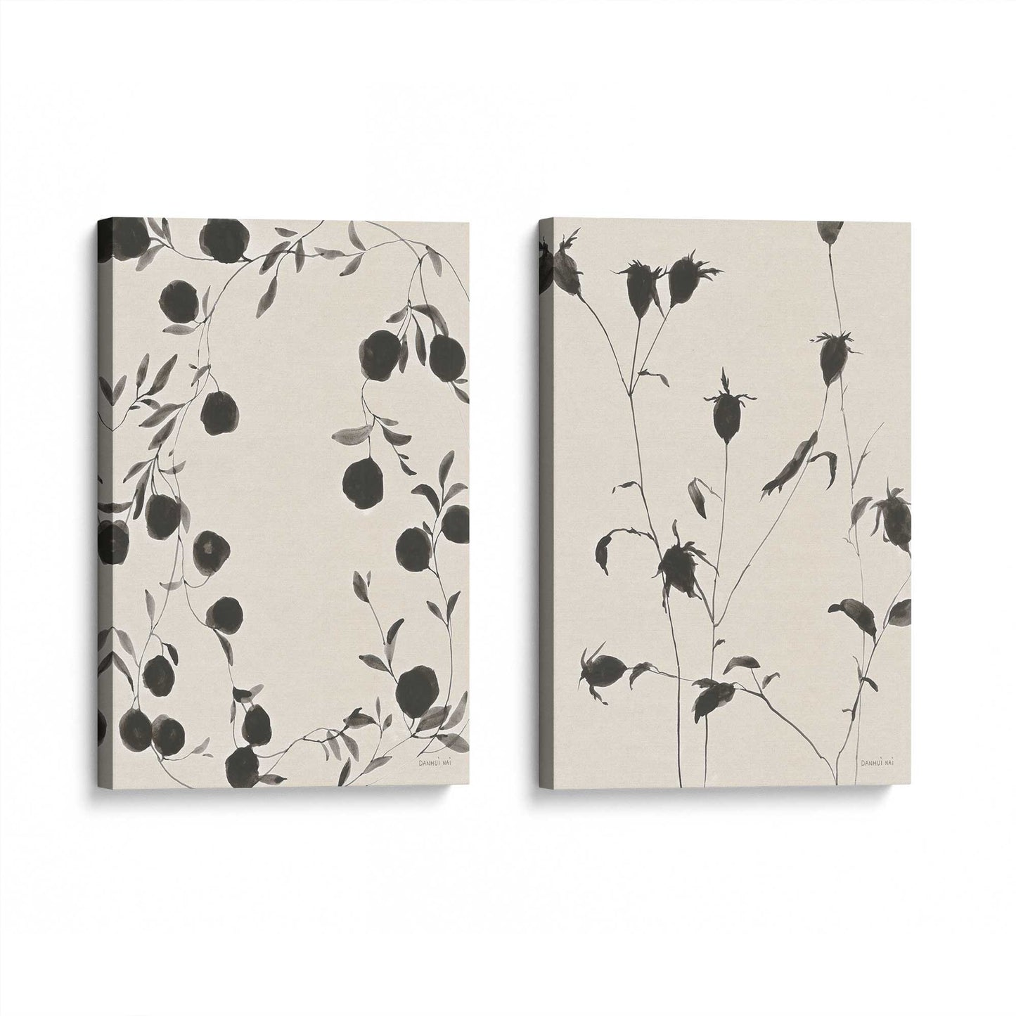 [Color:Stretched Canvas], Picture of art at an angle