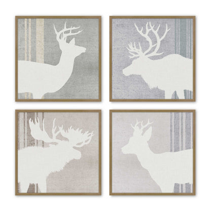 [Color:Brushed Gold], Picture of art in a Brushed Gold frame