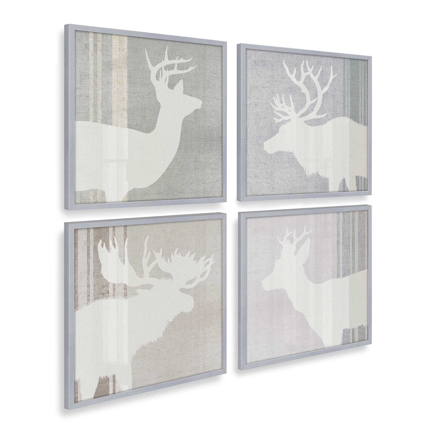 [Color:Polished Chrome], Picture of art in a Polished Chrome frame of the corner