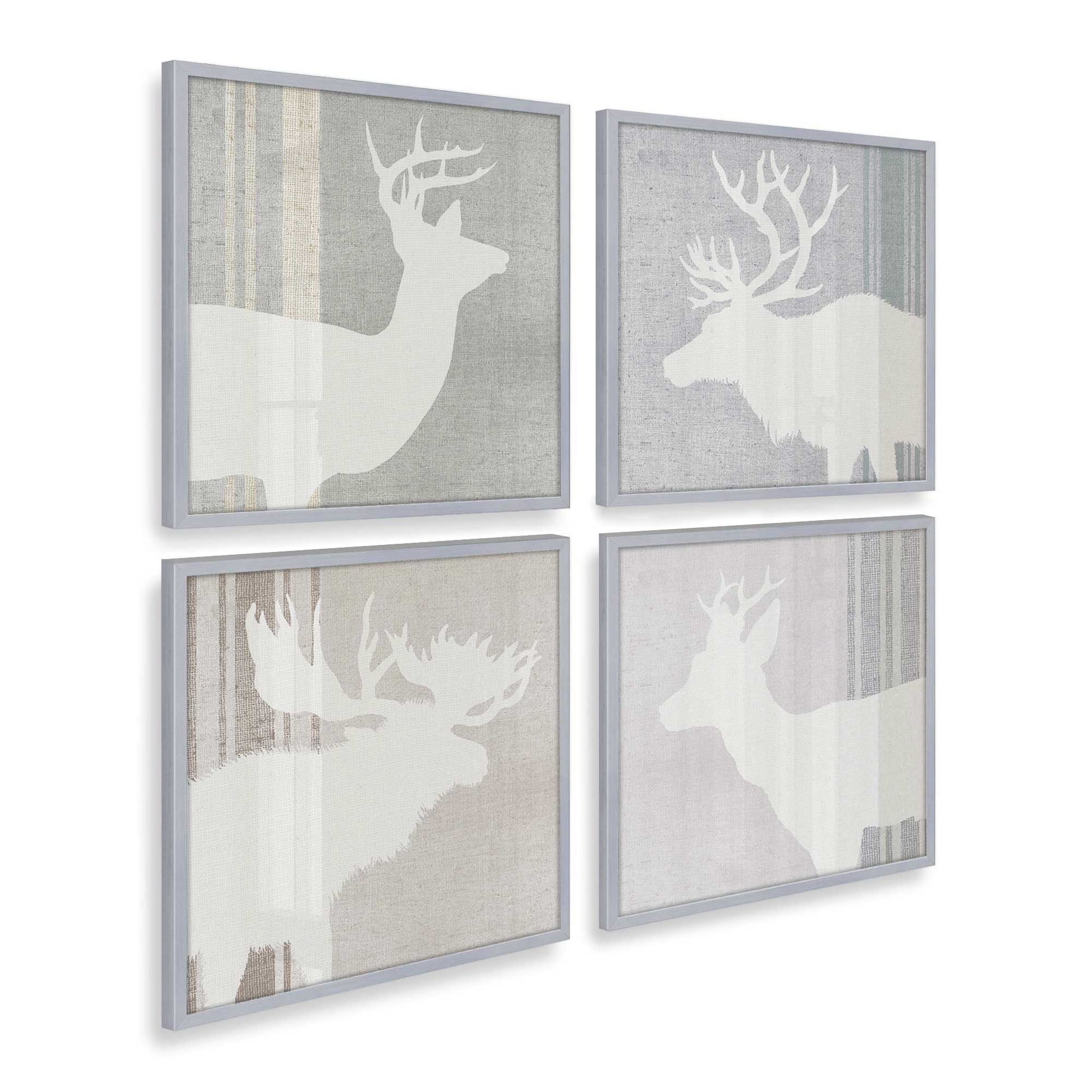 [Color:Polished Chrome], Picture of art in a Polished Chrome frame of the corner