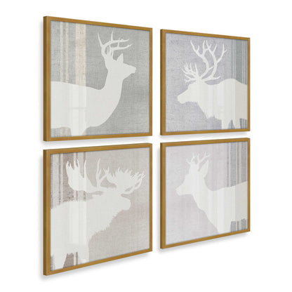 [Color:Polished Gold], Picture of art in a Polished Gold frame of the corner