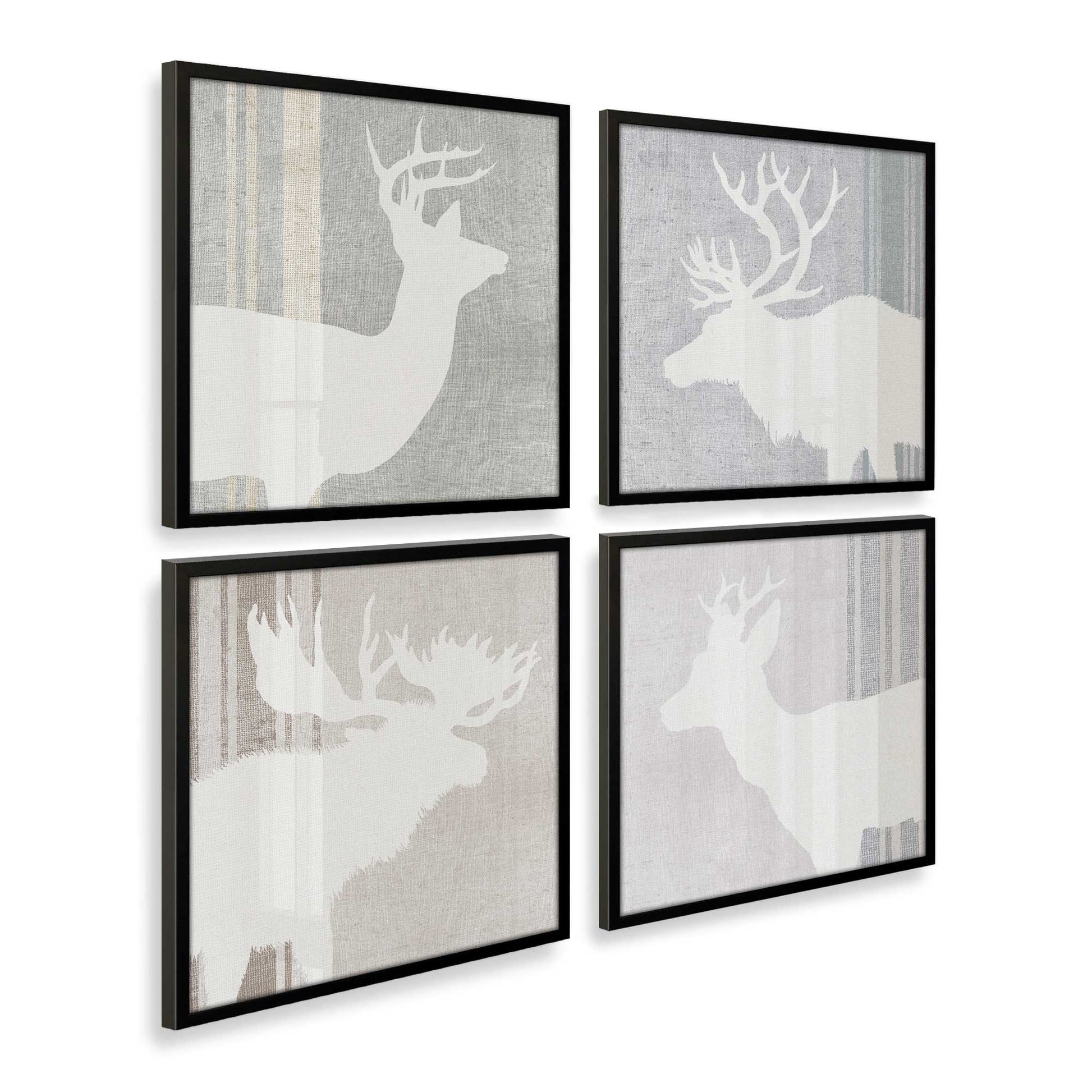 [Color:Satin Black], Picture of art in a Satin Black frame at an angle
